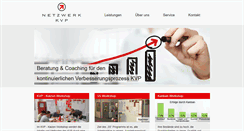 Desktop Screenshot of netzwerk-kvp.com